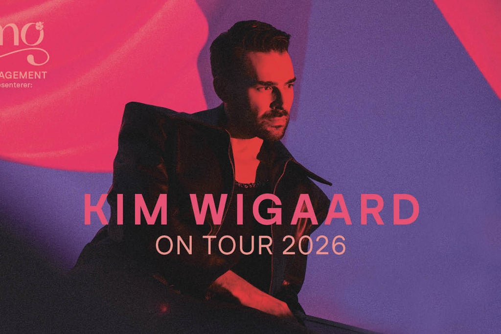 Kim Wigaard med band in Norway