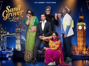 Sunil Grover Live! UK Comedy Tour 2026 Seating Plans