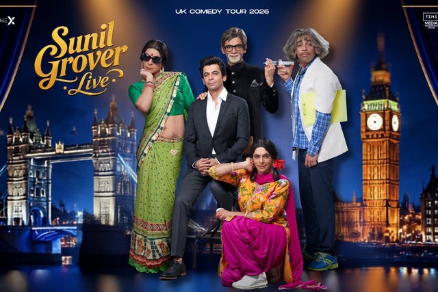 Presales to sunil grover live! uk comedy tour 2026: members use these when buying pre-sale tickets