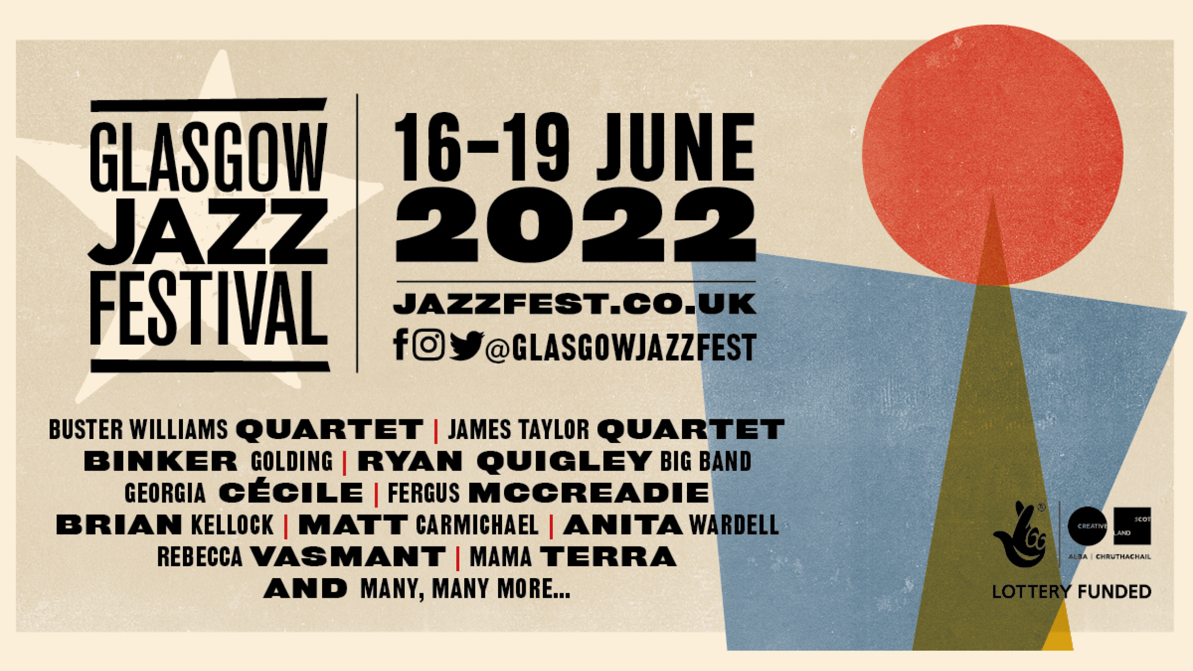 Glasgow Jazz Festival - Buster Williams Quartet Event Title Pic