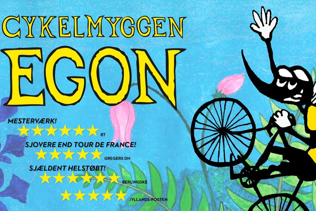 Cykelmyggen Egon show poster