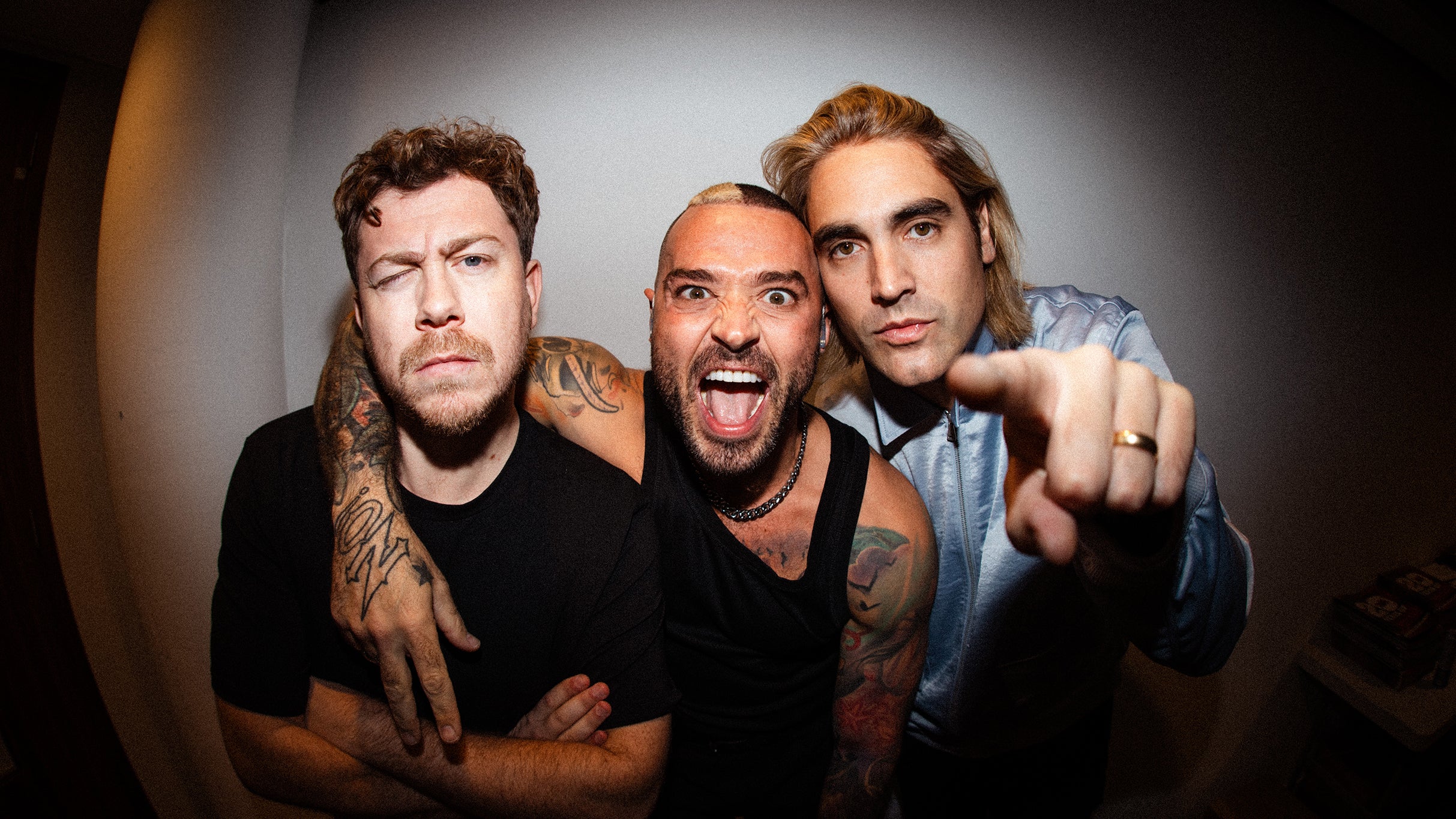 Busted in Hitchin promo photo for Live Nation presale offer code