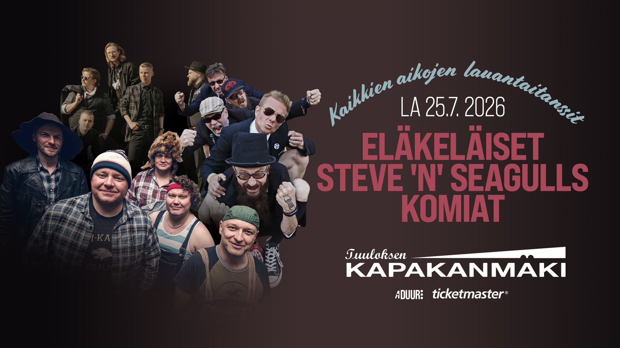 KAIKKIEN AIKOJEN LAUANTAITANSSIT