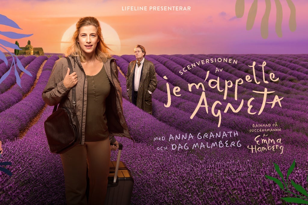 Je m''appelle Agneta show poster