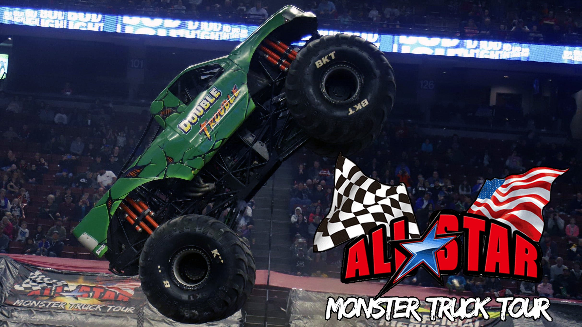 All Star Monster Truck in West Valley City promo photo for Me + 3 presale offer code