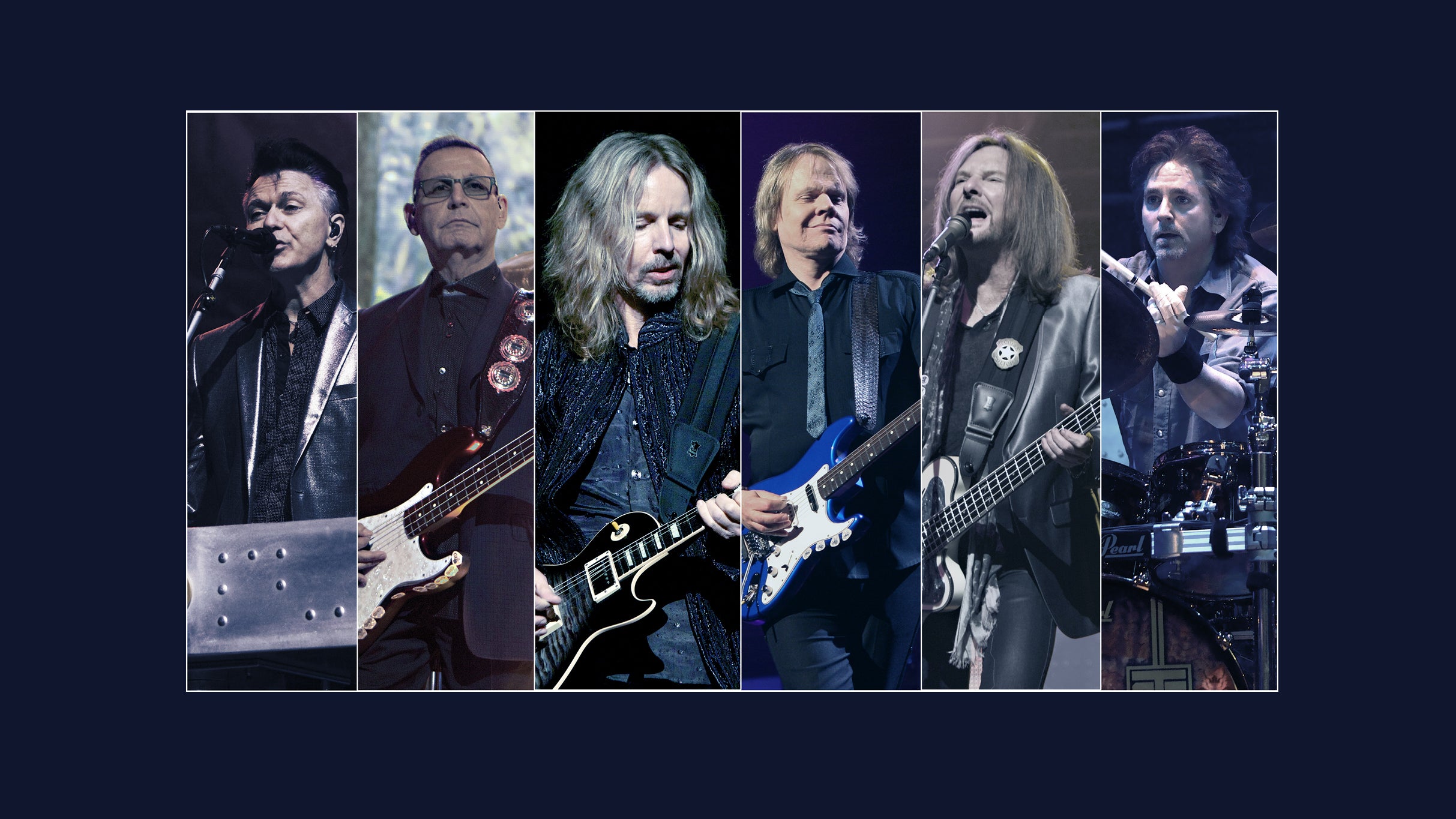 Styx in Westbury promo photo for Live Nation presale offer code