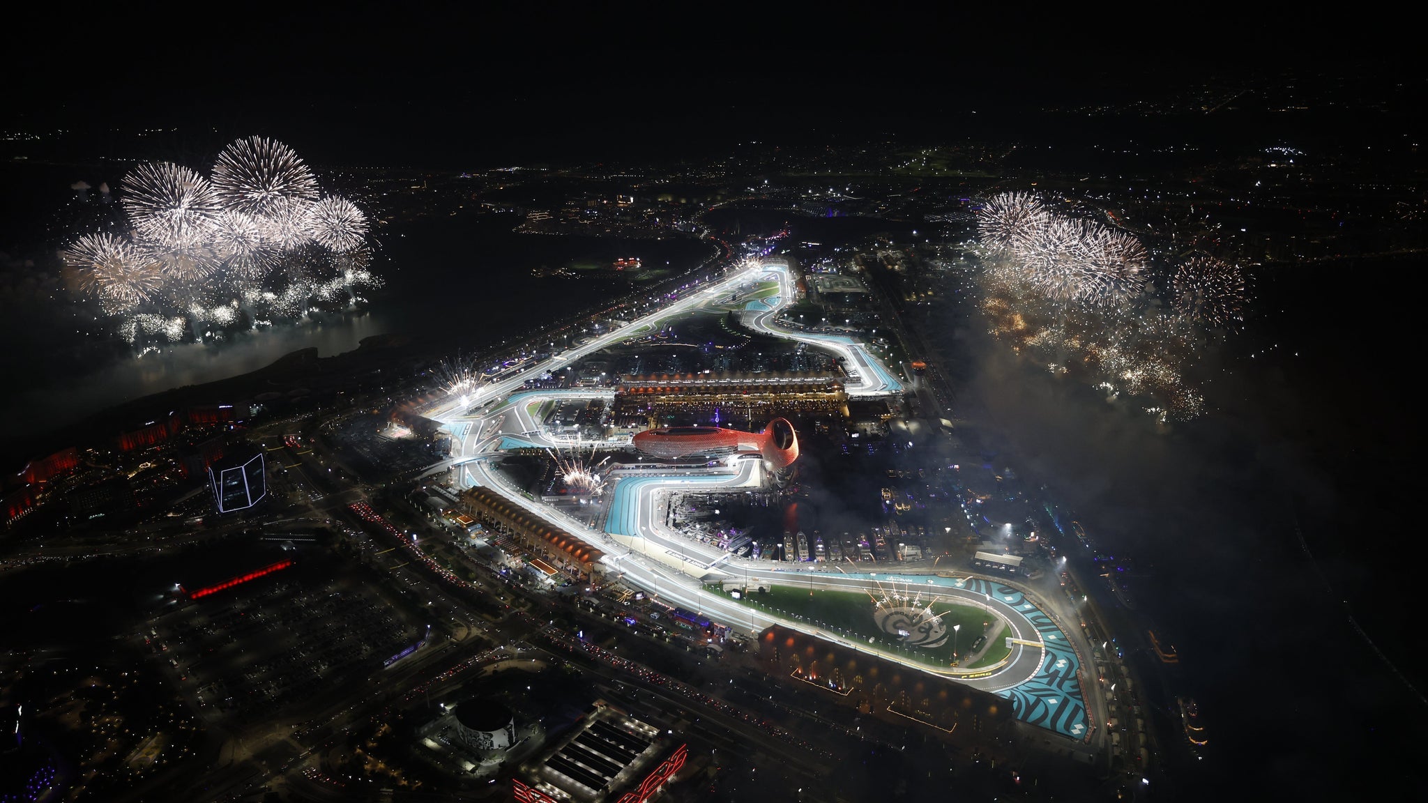F1 Etihad Airways Abu Dhabi Grand Prix – West Straight Grandstand