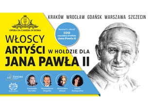 Włoscy artyści w hołdzie dla Jana Pawła II, 2020-03-27, Вроцлав