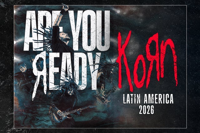 Korn in Ciudad de México: pre-sale passwords Korn in Ciudad de México promotional photo for Venta Fans presale tickets offer