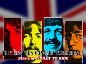 WCPA presents Ticket to Ride: A Live Tribute to the Beatles