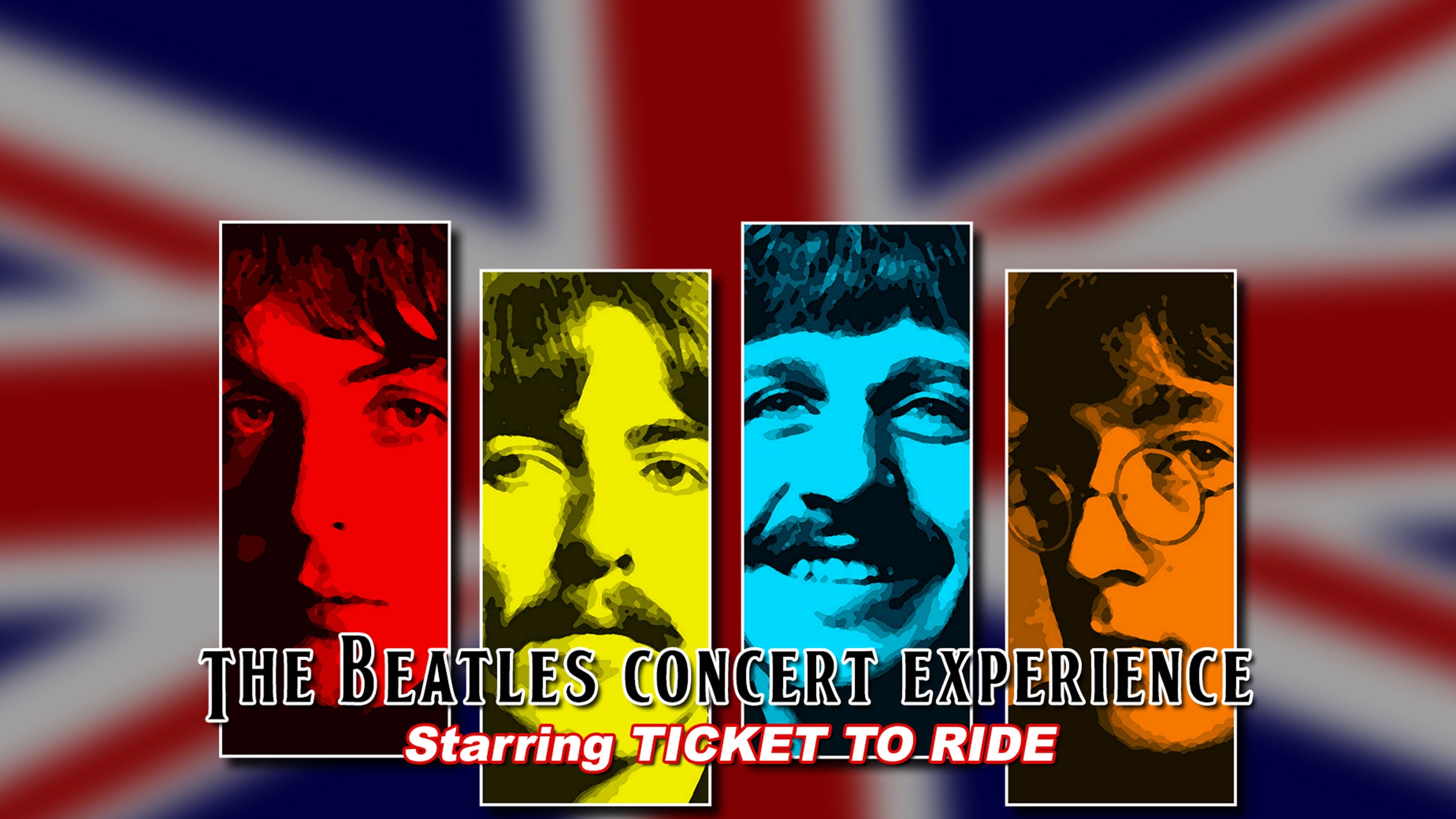 WCPA presents Ticket to Ride: A Live Tribute to the Beatles at Scherr Forum- B of A Performing Arts Center, Thousand Oaks – Thousand Oaks, CA