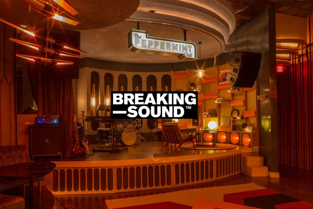 Live Nation Presents: Breaking Sound 01/28/2023 At The Peppermint Club