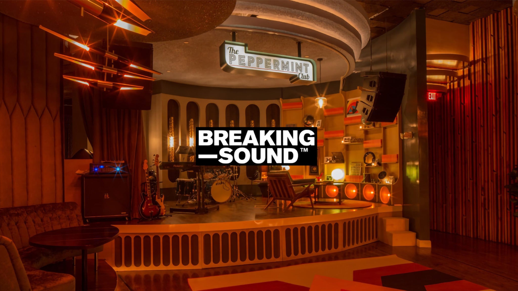 Live Nation Presents: Breaking Sound 03/25/23 At The Peppermint Club