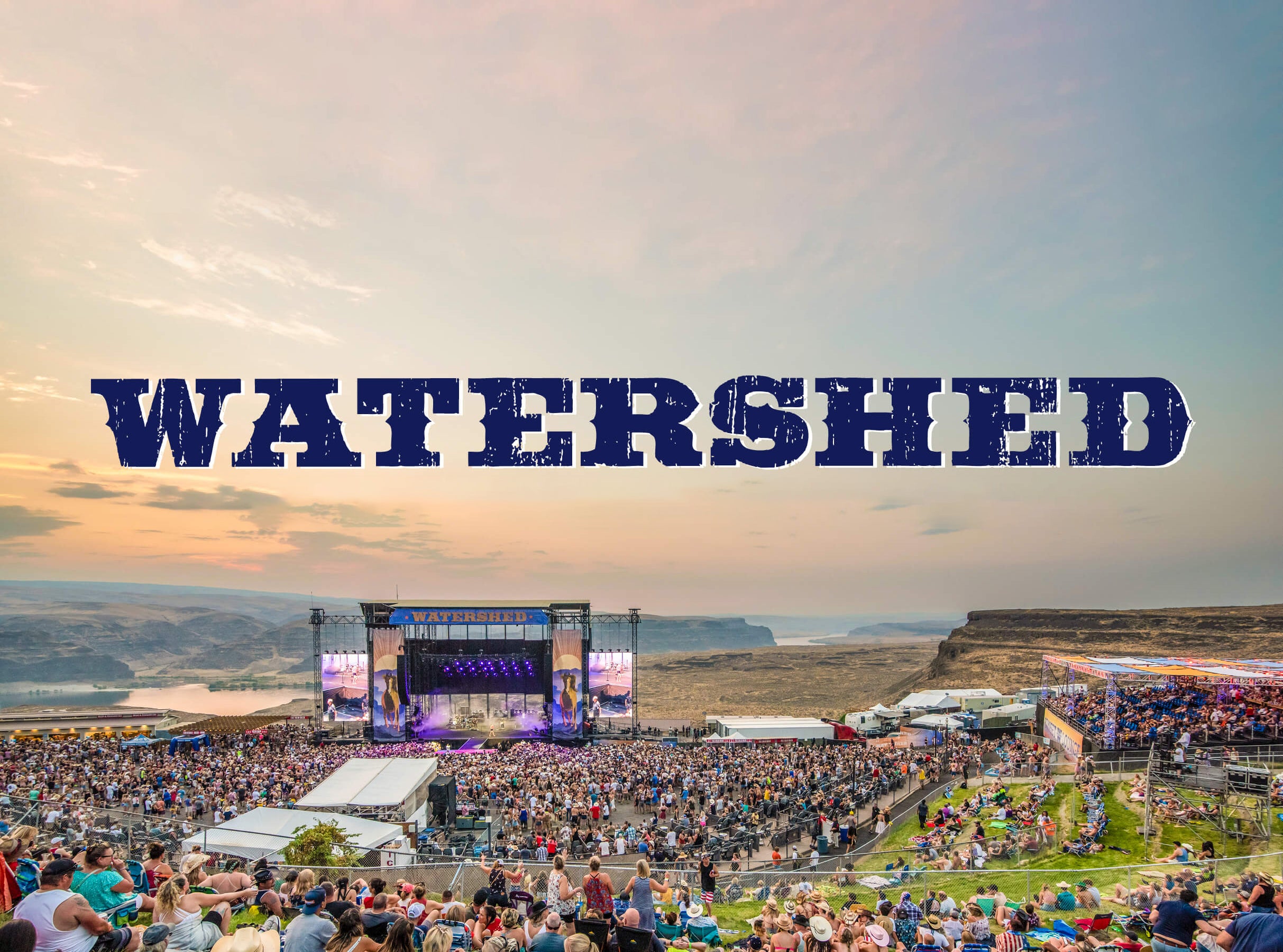 Watershed Festival – Camping at Gorge Amphitheatre – George, WA