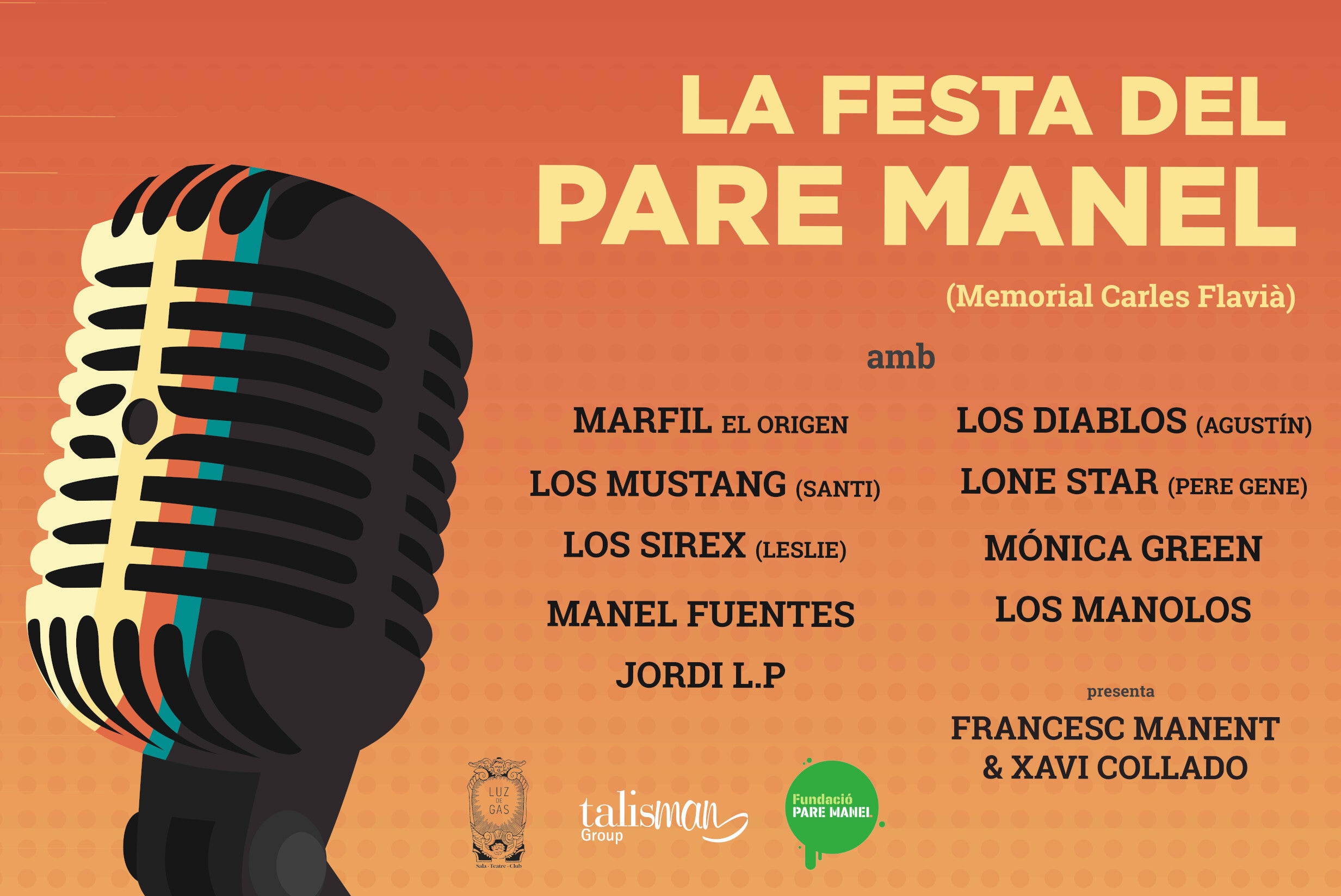 La Festa del Pare Manel presale information on freepresalepasswords.com