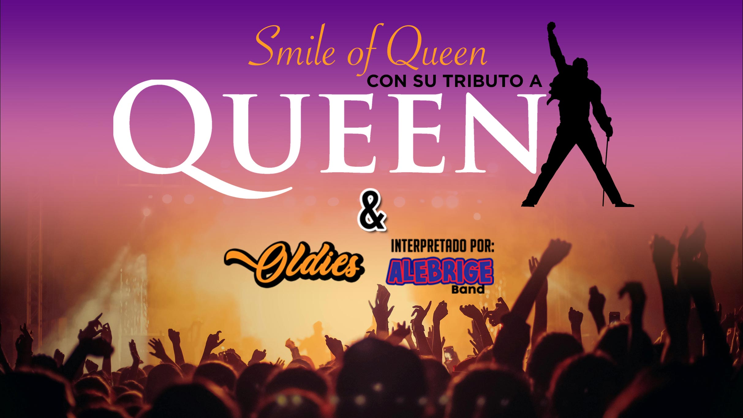 Tributo a Queen & Oldies, con el grupo Smile of Queen