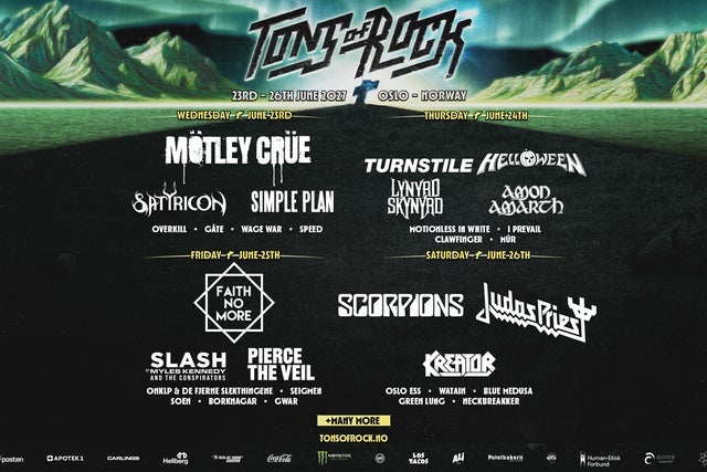 Day Pass WEDNESDAY  - Tons of Rock 2027