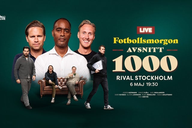 Fotbollsmorgon Live Avsnitt 1000