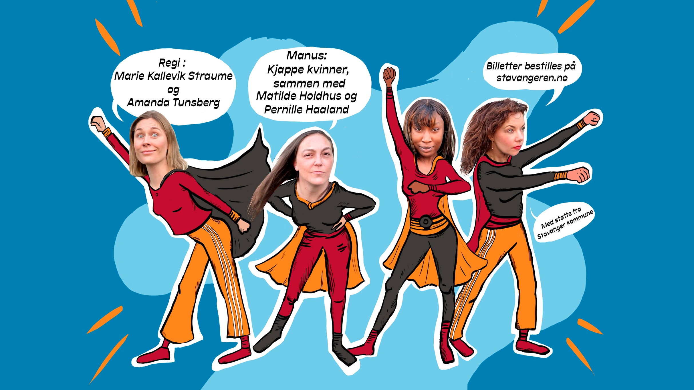 Kjappe kvinner redder... noe