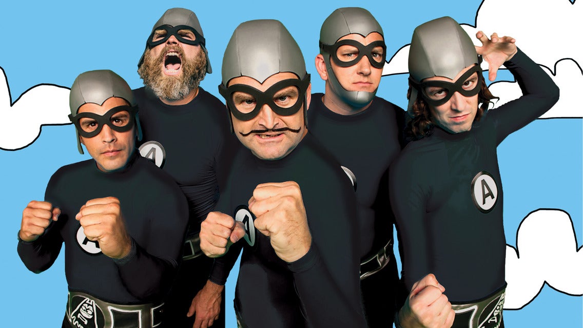 the aquabats without costumes