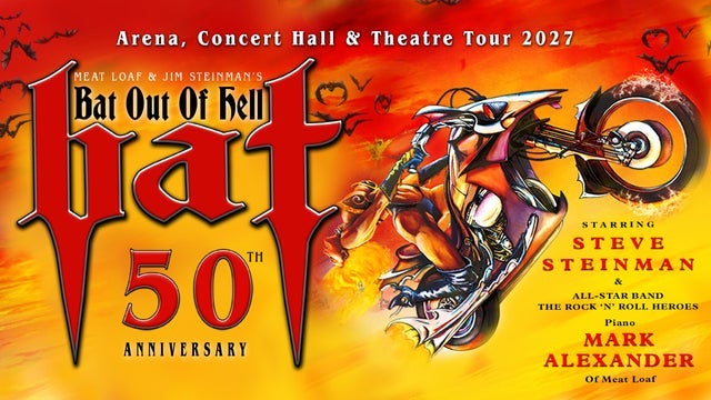 Bat Out of Hell: 50th Anniversary in Utilita Arena Cardiff 25/09/2027