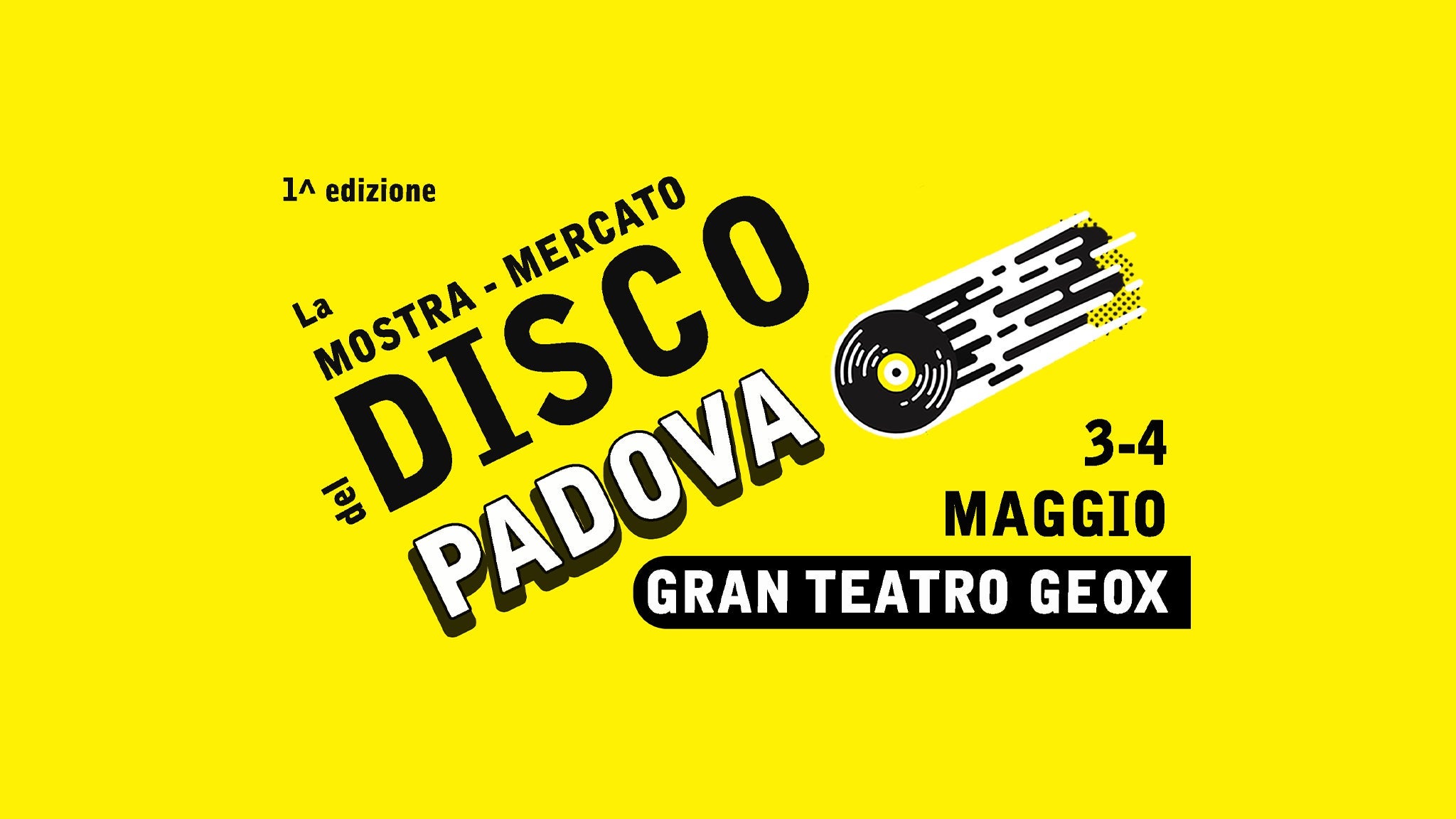 1° MOSTRA MERCATO DEL DISCO USATO E DA COLLEZIONE