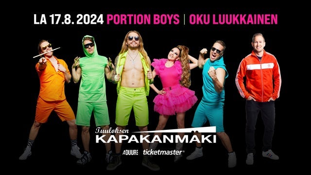 Portion Boys, Oku Luukkainen paikkakunnalla Kapakanmäki, Tuulos 17/08/2024