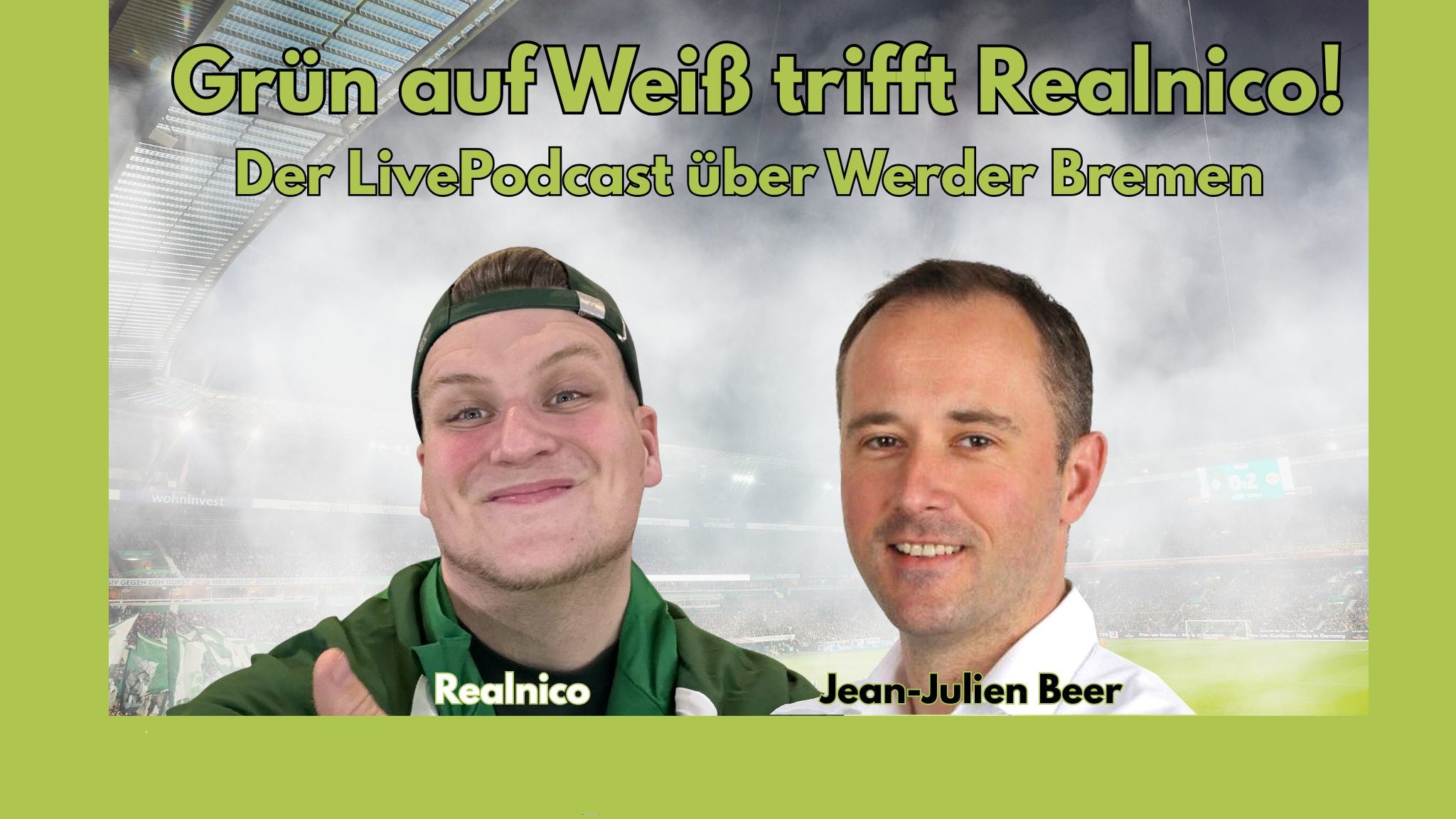 Grün auf Weiß trifft Realnico!