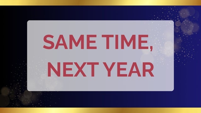 Walnut Street Theatre's Same Time Next Year