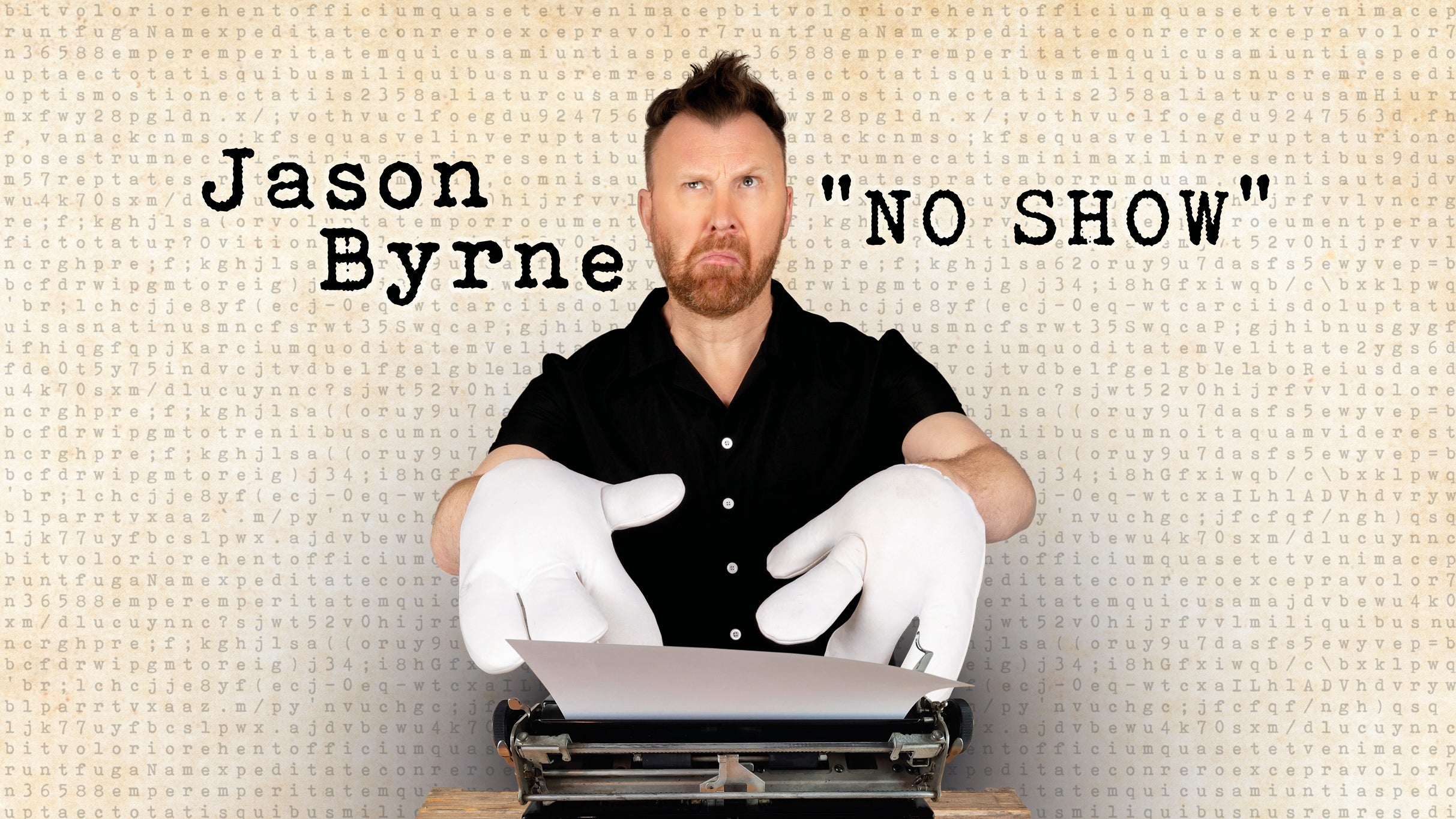 Jason Byrne: No Show Event Title Pic