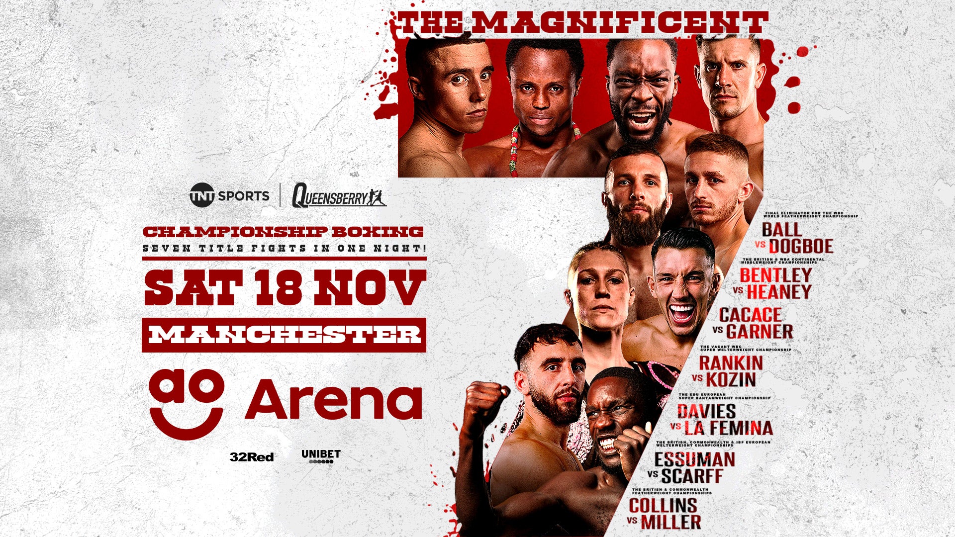 Frank Warren Presents Championship Boxing Event Title Pic