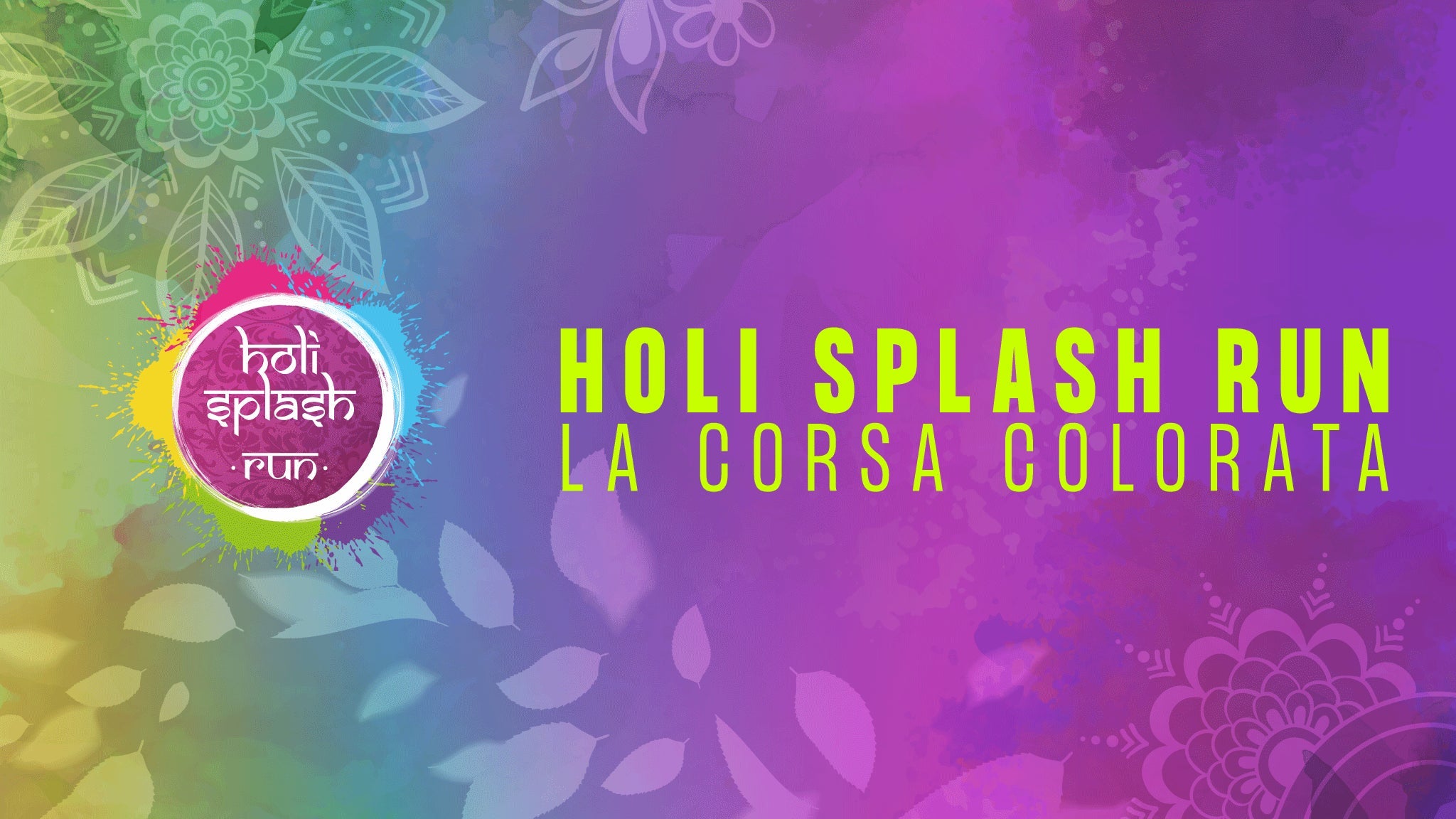 Holi Splash Run ECO Tour 2025 - Acquisto Colori Aggiuntivi