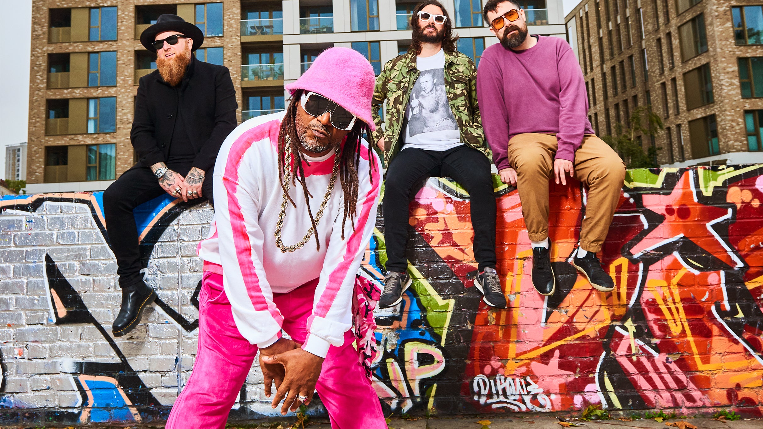 Skindred in Dublin promo photo for artist presale offer code