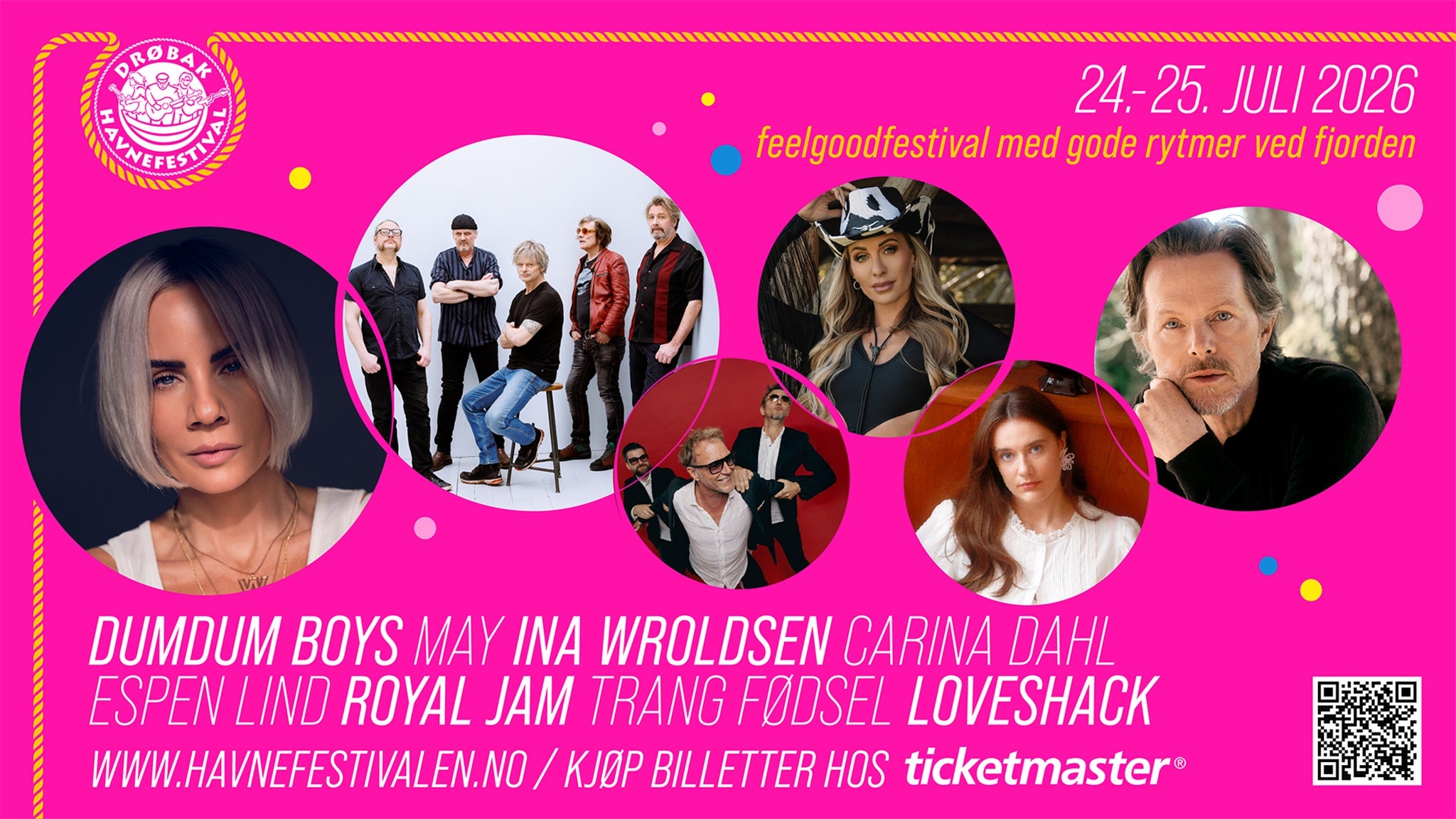 Festivalpass | Drøbak Havnefestival 2026