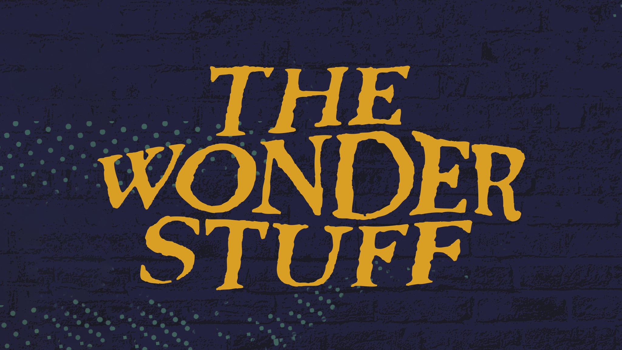 The Wonder Stuff - Performing Never Loved Elvis Event Title Pic