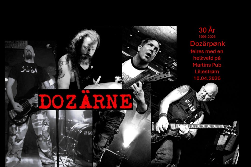 Dozärne På Martins show poster