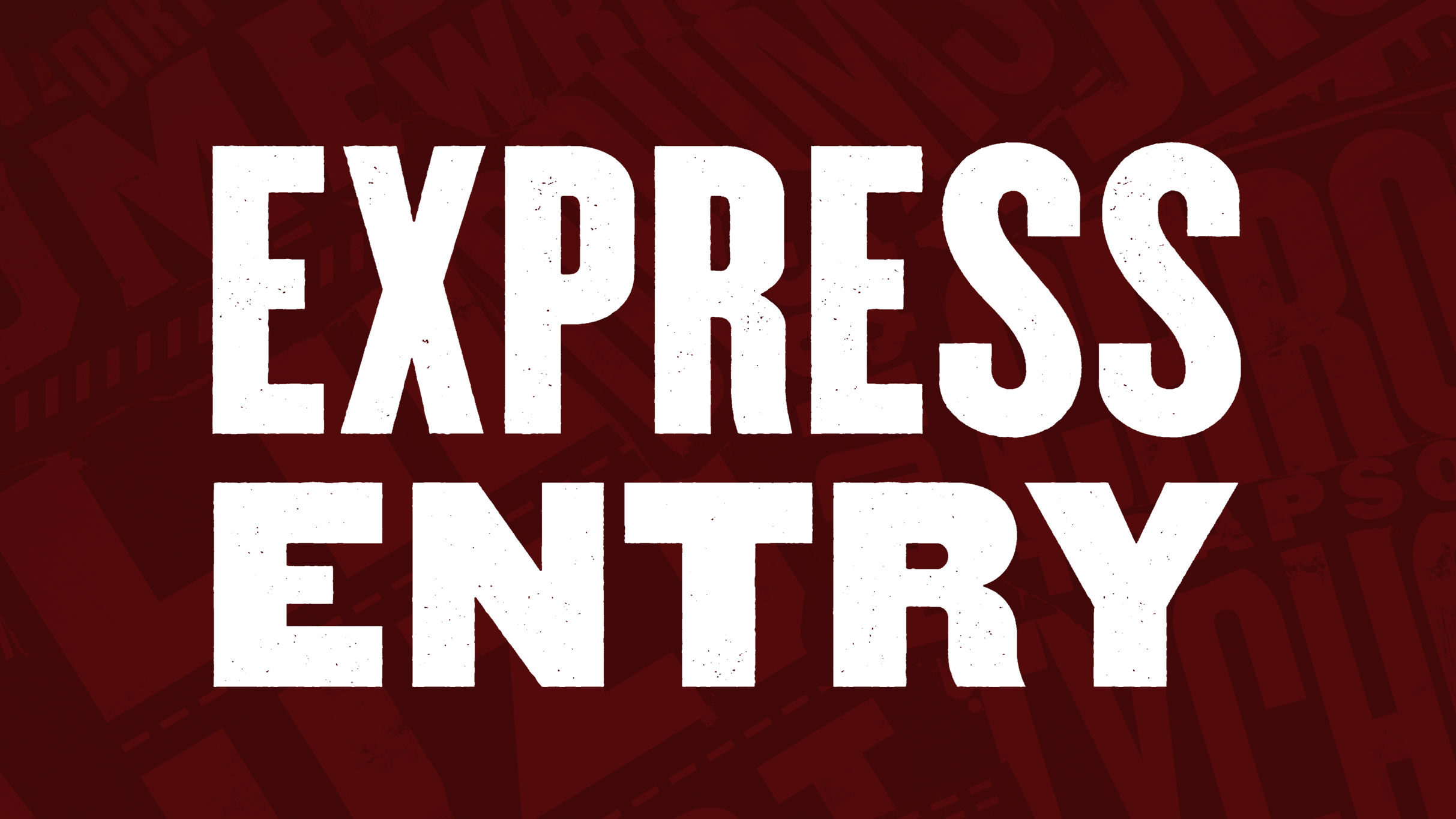 Express Entry - Little Stranger - Not a Concert Ticket