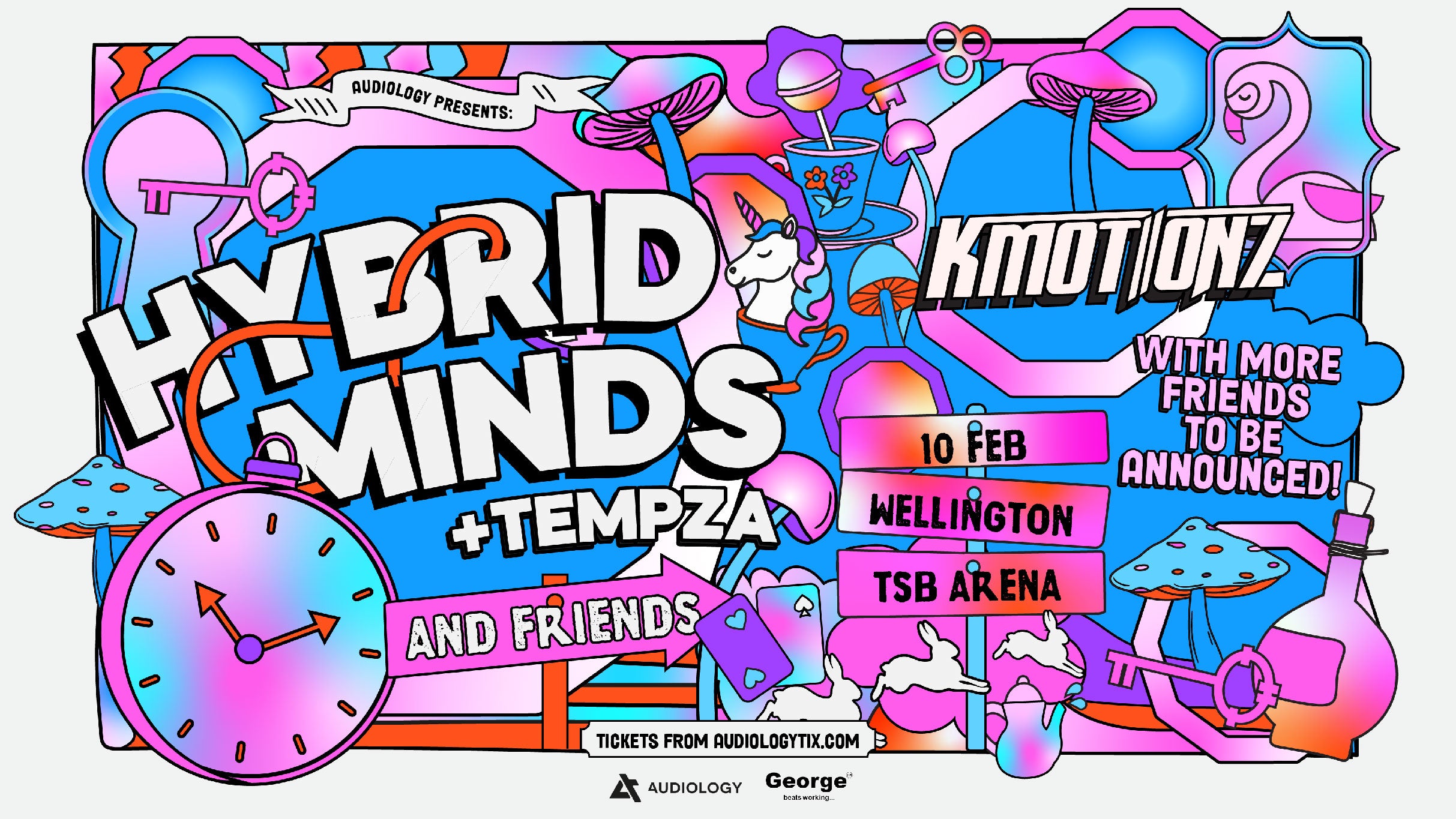 Image used with permission from Ticketmaster | Hybrid Minds & Friends Wellington tickets