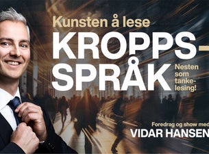 Kunsten å lese kroppsspråk med Vidar Hansen