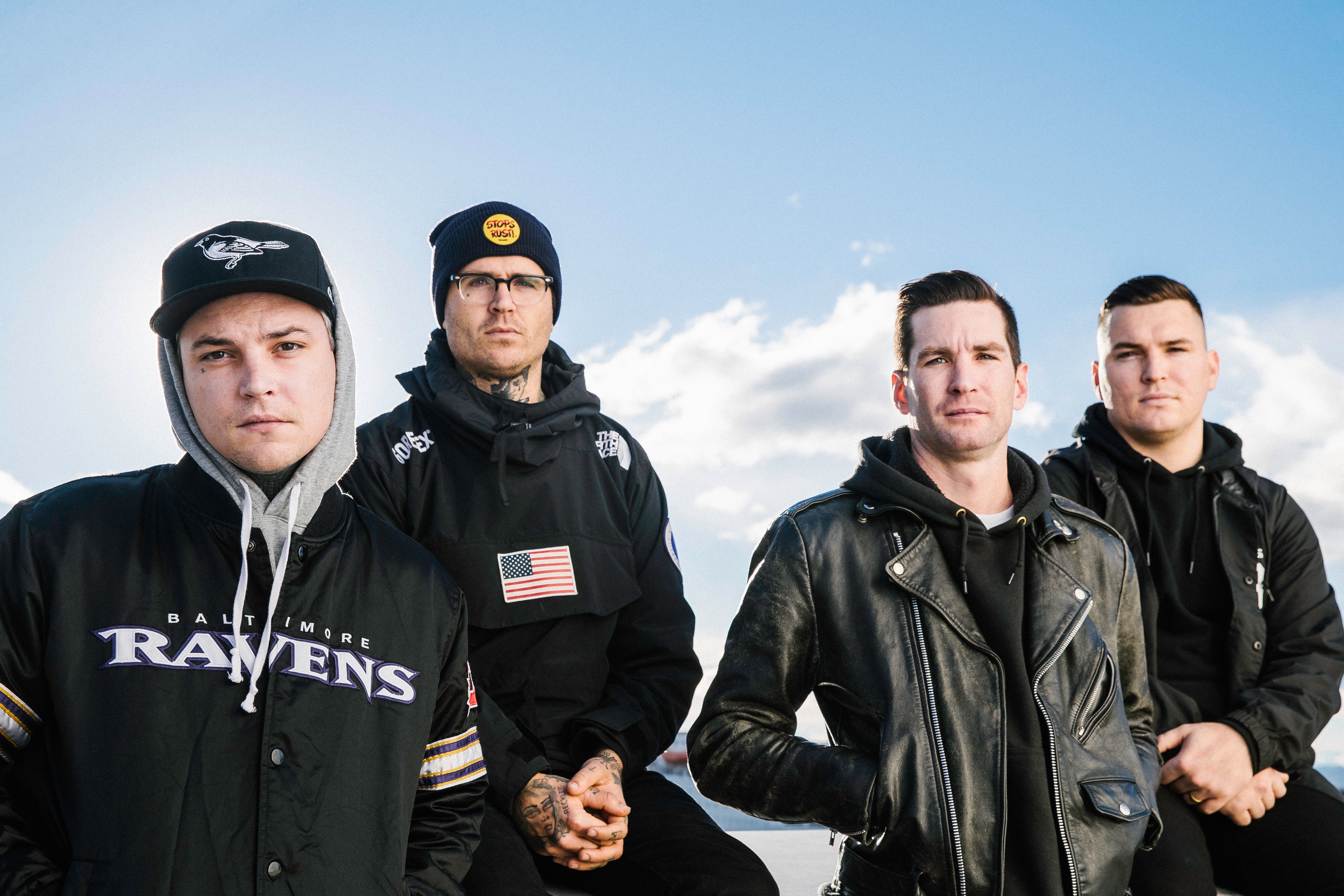 The Amity Affliction - Everyone Loves You Once You Leave Them UK 2022 Event Title Pic