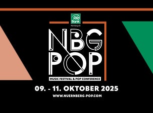 Nürnberg Pop Festival 2025: Wochenendticket (Freitag & Samstag)