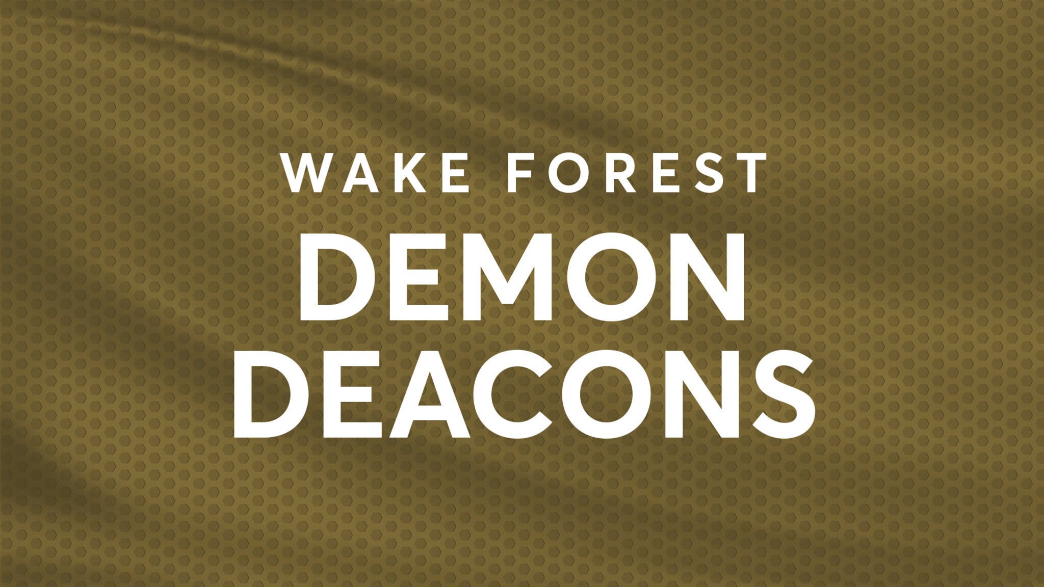 Wake Forest Demon Deacons Women&#039;s Soccer presale information on freepresalepasswords.com