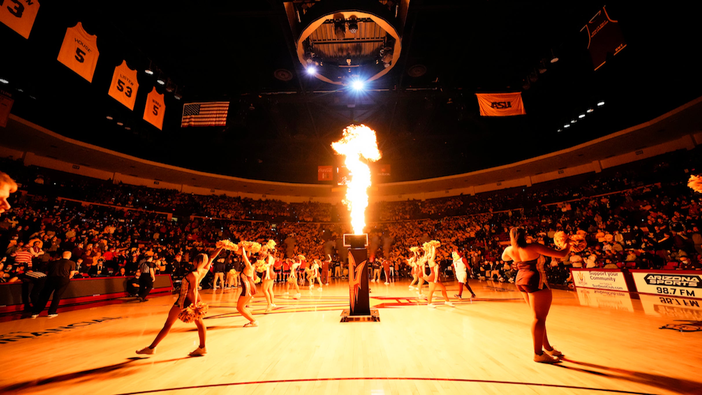 Sun Devil Men’s Basketball v Iowa State at Desert Financial Arena – Tempe, AZ