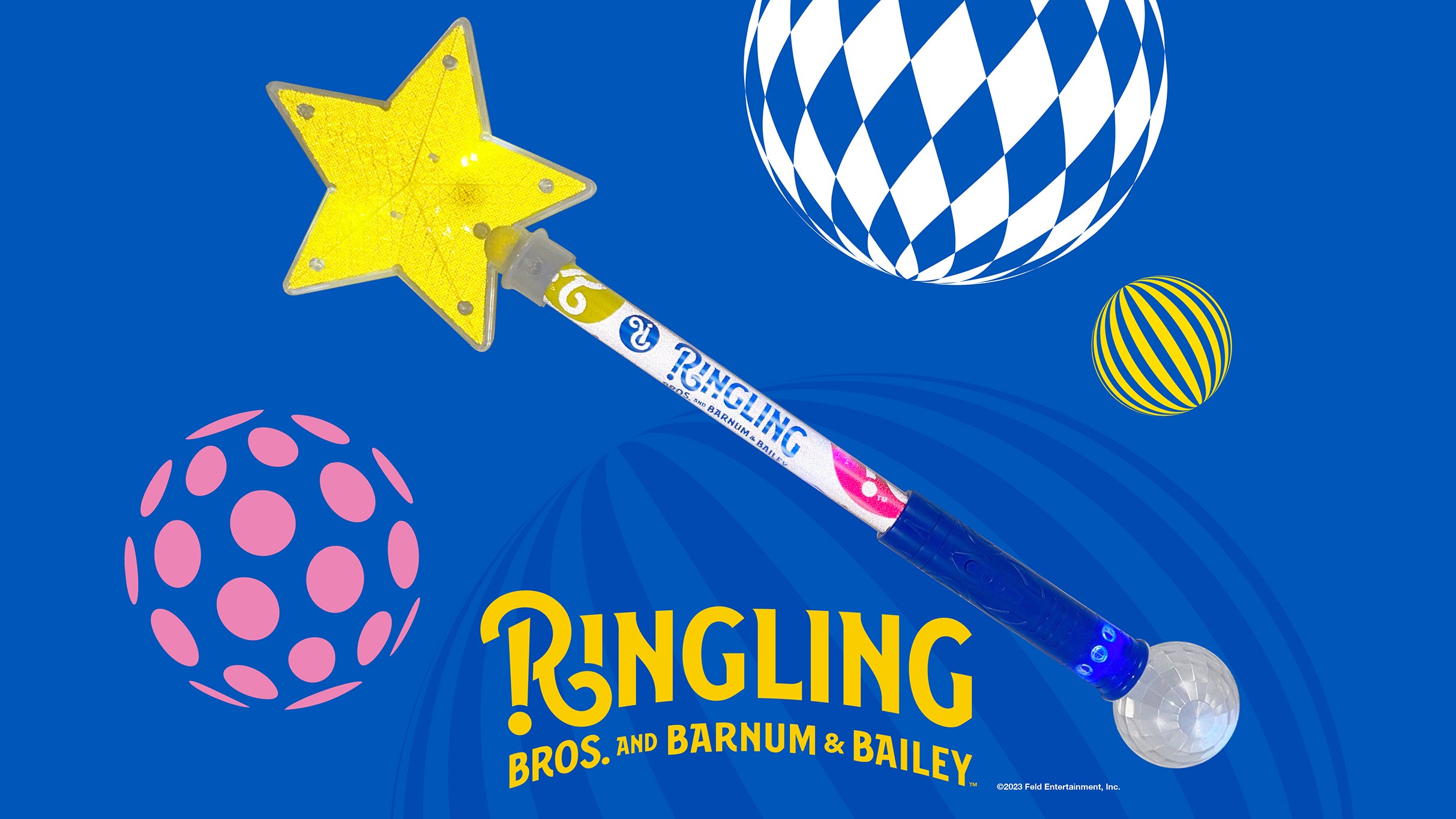 Ringling Bros. and Barnum & Bailey LightUp Wand Billets Dates d