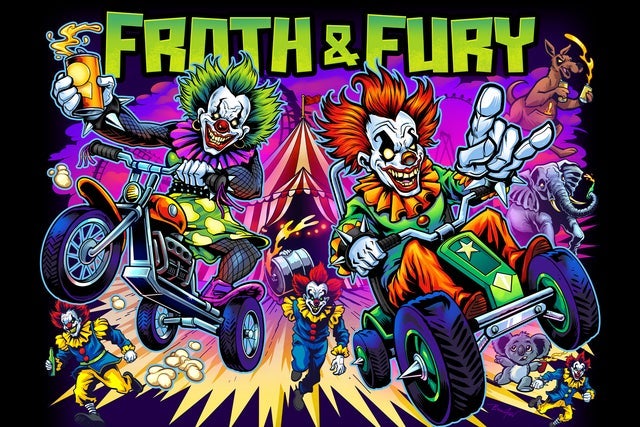 Presale codes for froth & fury fest: members use these when buying pre-sale tickets