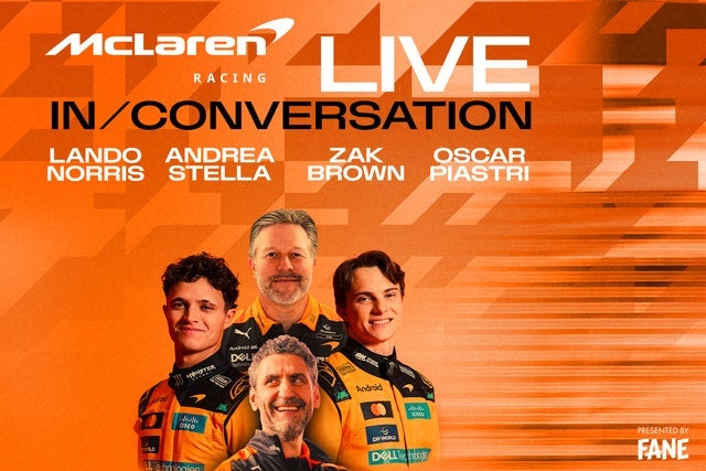 presale password for McLaren Racing Live in Conversation tickets in London -  (The O2)