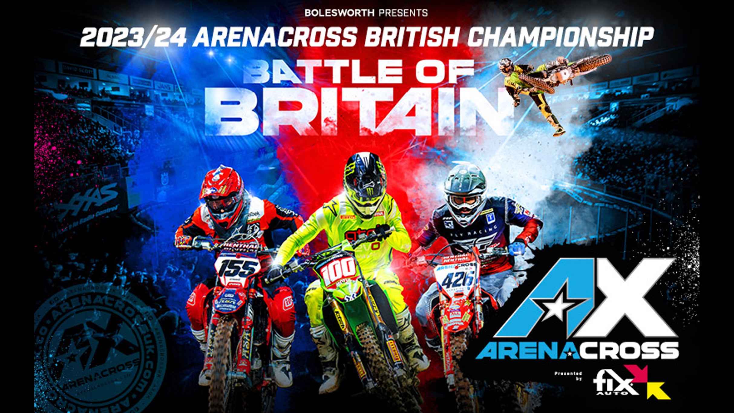 The Arenacross Tour Event Title Pic