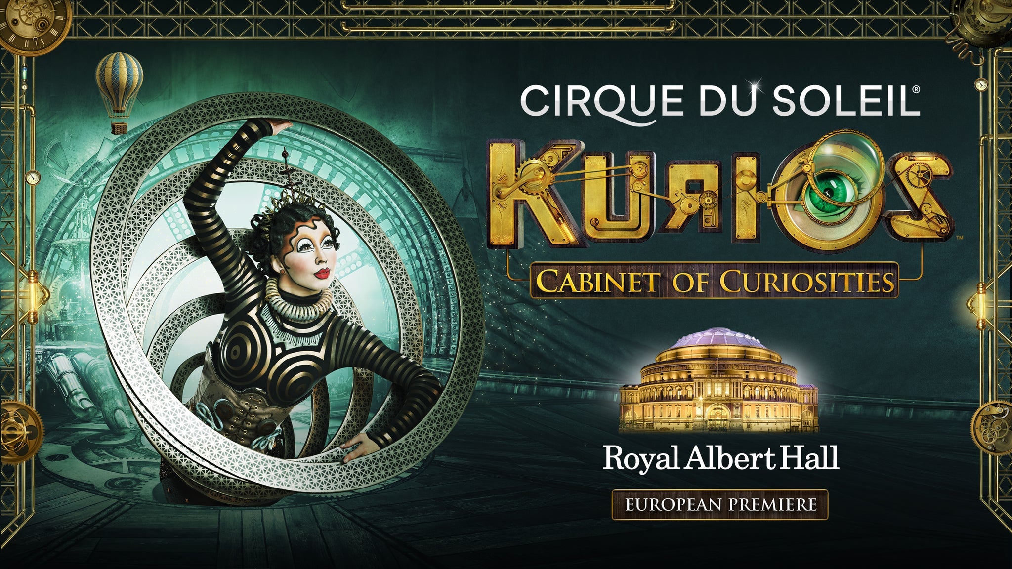 Cirque Du Soleil: Kurios Event Title Pic