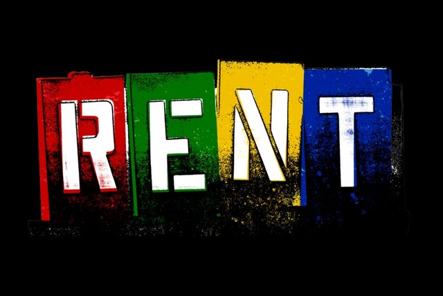 Slow Burn Theatre Co: Rent show poster