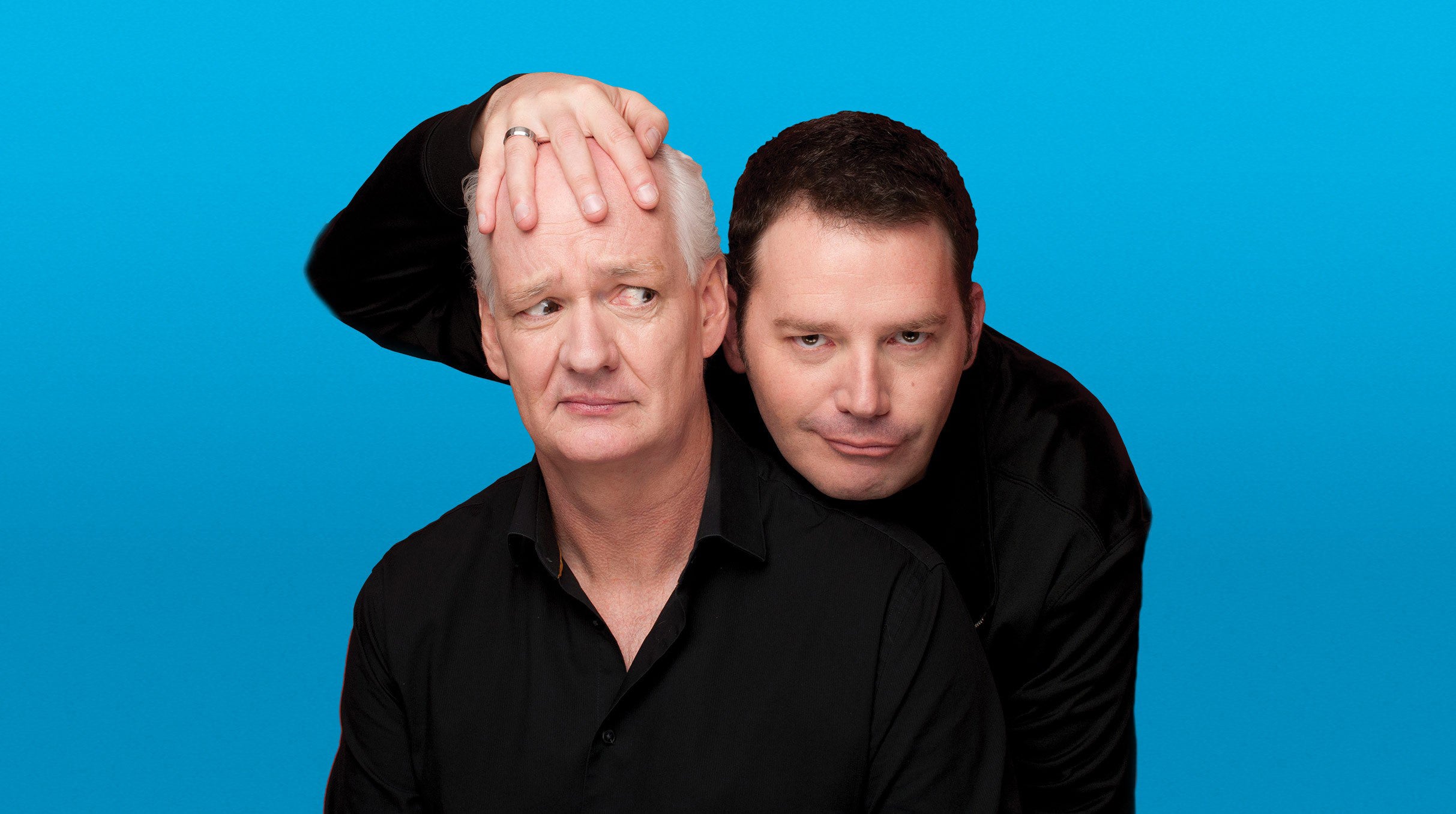 Colin Mochrie & Brad Sherwood: Asking for Trouble in Akron promo photo for Exclusive presale offer code